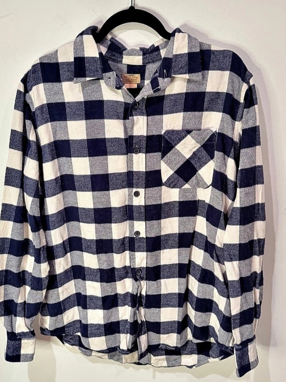 Telluride Clothing Co. Men's Cotton Checkered Shirt Size Large